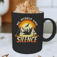Introvert Relaxation Me Myself And Silence Mountain Vacation Graphic Print Coffee Mug Introvert Relaxation Me Myself And Silence Mountain Vacation Graphic Print Coffee Mug