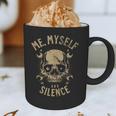Introvert Relaxation Me Myself And Silence Skull Mechanic Graphic Print Coffee Mug Introvert Relaxation Me Myself And Silence Skull Mechanic Graphic Print Coffee Mug