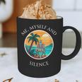 Introvert Relaxation Me Myself And Silence Summer Vacation Graphic Print Coffee Mug