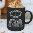 Im An Introvert Unless You Talk About Clarinets Graphic Print Coffee Mug Im An Introvert Unless You Talk About Clarinets Graphic Print Coffee Mug
