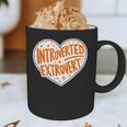 Introverted Extrovert People Hater Calm Peace Lover Graphic Print Coffee Mug Introverted Extrovert People Hater Calm Peace Lover Graphic Print Coffee Mug