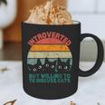 Introverted But Willing To Discuss Cats Graphic Print Coffee Mug Introverted But Willing To Discuss Cats Graphic Print Coffee Mug