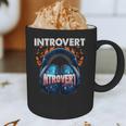 Introvert's Best Friend Noise-Canceling Headphones Graphic Print Coffee Mug