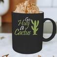 Introverts Sassy Saying Sassy Quote No Hugs Go Hug Cactus Graphic Print Coffee Mug