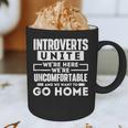 Introverts Unite Quiet Observer Introverted Antisocial Graphic Print Coffee Mug Introverts Unite Quiet Observer Introverted Antisocial Graphic Print Coffee Mug