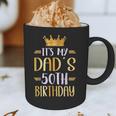 It's My Dad's 50th Birthday Happy 50 Years Old Graphic Print Coffee Mug