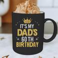 It's My Dad's 60th Birthday 60 Years Old Graphic Print Coffee Mug