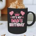 It's My Dad's Birthday Celebration Small Graphic Print Coffee Mug