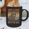 Just A Dad Who Always Came Back With The Milk Daddy Graphic Print Coffee Mug