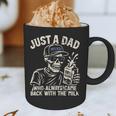 Just A Dad Who Always Came Back With The Milk Shirt Skeleton Graphic Print Coffee Mug
