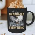 I Just Graduated I Know Everything Graduation Graphic Print Coffee Mug