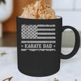Karate Dad America US Flag Patriot Vintage Graphic Print Coffee Mug Karate Dad America US Flag Patriot Vintage Graphic Print Coffee Mug