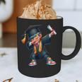 Kids Boys Grad Dabbing Graduation Class Of 2025 Graphic Print Coffee Mug