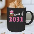 Kids Class Of 2031 Back To School Graduation T-Shirt Graphic Print Coffee Mug