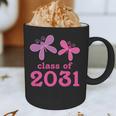 Kids Class Of 2031 Kindergarten Girls Graduation T-Shirt Graphic Print Coffee Mug