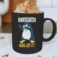 Kids Kindergarten Dabbing Penguin Nailed It Graduation Class 2021 Graphic Print Coffee Mug