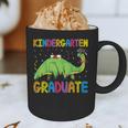 Kids Kindergarten Graduate Dinosaur Kindergarten Graduation Graphic Print Coffee Mug