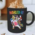 Kids Kindergarten Graduation Shirt Unicorn Graduate Nailed It Graphic Print Coffee Mug