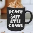 Kids Kids Peace Out 4th Grade For Graduation Graphic Print Coffee Mug