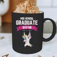 Kids Preschool Graduate 2018 Unicorn Dab Graduation Pre-K TShirt Graphic Print Coffee Mug