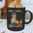 Kids Preschool Graduate Dinosaur Trex Preschool Graduation Graphic Print Coffee Mug