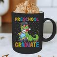 Kids Preschool Graduate T-Rex Dinosaur Preschool Graduation Graphic Print Coffee Mug