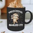 Kids Kids Preschool Nailed It Sloth Graduation Graphic Print Coffee Mug