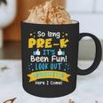 Kids So Long Pre-K Graduation 2025 School Kindergarten Here Come Graphic Print Coffee Mug