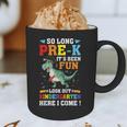 Kids So Long Pre-K Preschool Graduation Kindergarten Here I Come Graphic Print Coffee Mug