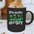 Kindergarten Is History Dinosaur Graduation Graphic Print Coffee Mug
