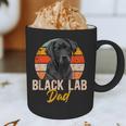 Lab Dad Retro Black Labrador Owner Graphic Print Coffee Mug Lab Dad Retro Black Labrador Owner Graphic Print Coffee Mug