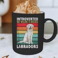 Labrador Retriever Introvert White Lab Graphic Print Coffee Mug Labrador Retriever Introvert White Lab Graphic Print Coffee Mug