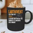 Labrador Retriever Labtrovert Definition Introvert Labrador Graphic Print Coffee Mug Labrador Retriever Labtrovert Definition Introvert Labrador Graphic Print Coffee Mug