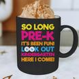 Last Day Pre-K Kindergarten Here I Come Graduation T-Shirt Graphic Print Coffee Mug