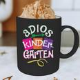 Last Day Of School Adios Kindergarten Graduation Kids Girls Graphic Print Coffee Mug