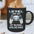Last Days Of School Graduation Kindergarten Gamer Boys Kids Graphic Print Coffee Mug