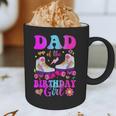 Let's Roll Dad Of The Birthday Girl Roller Skate Birthday Graphic Print Coffee Mug