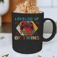 Leveled Up To Dad Of Twins Video Gamer Gaming Graphic Print Coffee Mug