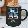 Leveled Up To Daddy Again Gamer Dad Est 2026 Graphic Print Coffee Mug