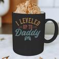 Leveled Up To Daddy Father To Be New Dad Graphic Print Coffee Mug Leveled Up To Daddy Father To Be New Dad Graphic Print Coffee Mug