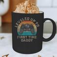 I Leveled Up To First Time Daddy Soon To Be Dad Graphic Print Coffee Mug