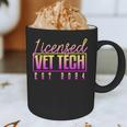 Licensed Vet Tech Veterinary Technician Graduation 2024 Graphic Print Coffee Mug