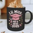 Little Miss Pre-K Grad 2025 Preschool Graduation Girls Kids Graphic Print Coffee Mug
