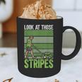 Look At Those Stripes Lawn Mowing Dad Lawn Mower Small Graphic Print Coffee Mug