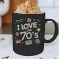 I Love The 70's Retro Nostalgia Graphic Print Coffee Mug