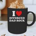 I Love Divorced Dad Rock Joke Graphic Print Coffee Mug