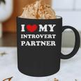 I Love My Introvert Partner I Heart My Introvert Partner Graphic Print Coffee Mug I Love My Introvert Partner I Heart My Introvert Partner Graphic Print Coffee Mug
