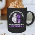 Love And Memory Floral Bain Inspirational Dementia Awareness Graphic Print Coffee Mug