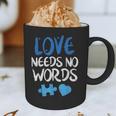 Love Needs No Words Autism Awareness Shirt Mom Dad Teacher Graphic Print Coffee Mug Love Needs No Words Autism Awareness Shirt Mom Dad Teacher Graphic Print Coffee Mug