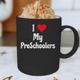 I Love My PreSchool Students Teachers Educators Graduation Graphic Print Coffee Mug